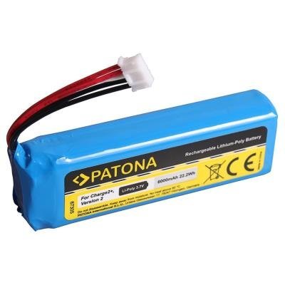 PATONA baterie pro JBL Charge 2+/Charge 3 6000mAh