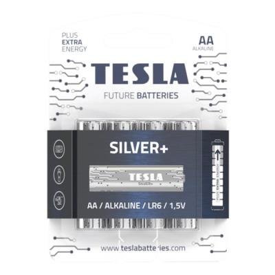 Baterie TESLA SILVER+ AA (LR06) 4ks