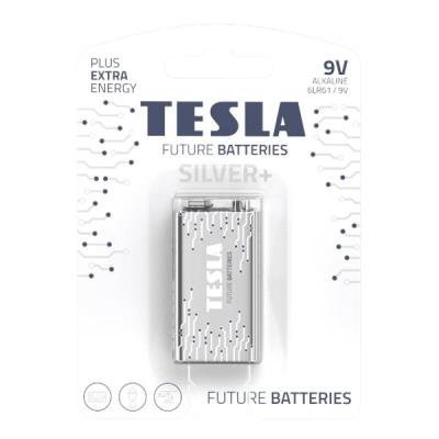 TESLA SILVER+ 9V (6LR61) 1ks