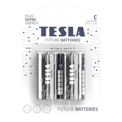 TESLA SILVER+ C (LR14) 2ks