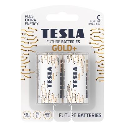 TESLA GOLD+ C (LR14) 2ks