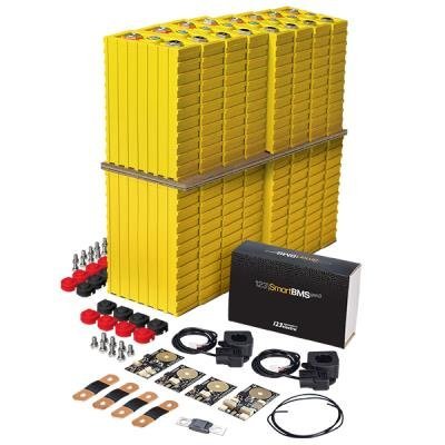 WINSTON 48V, 4,32kWh LiFeYPO4 sada s 90Ah články, BMS mobilní monitorování