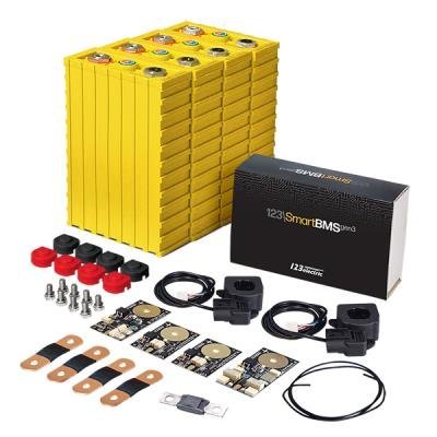 WINSTON 12V, 1,08kWh LiFeYPO4 sada s 90Ah články, BMS mobilní monitorování