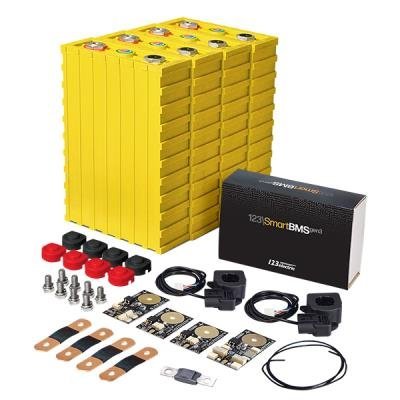 WINSTON 12V, 1,92kWh LiFeYPO4 sada se 160Ah články, BMS mobilní monitorování
