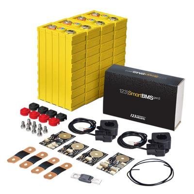 WINSTON 12V, 720Wh LiFeYPO4 sada s 60Ah články, BMS mobilní monitorování