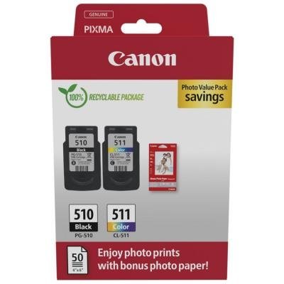 Canon PG-510/CL-511 + fotopapír GP-501