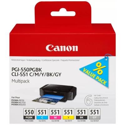 Canon PGI-550 + CLI-551 multipack