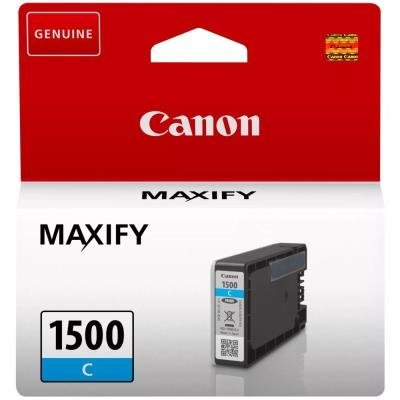 Canon inkoustová náplň PGI-1500 C azurová