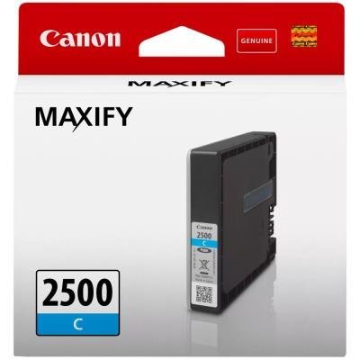 Canon inkoustová náplň PGI-2500 C azurová