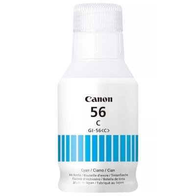 Canon inkoustová lahvička GI-56 C modrá