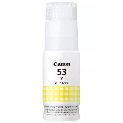 Canon inkoustová lahvička GI-53 Y žlutá
