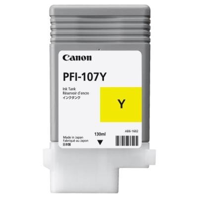 Inkoustová náplň Canon PFI-107Y žlutá