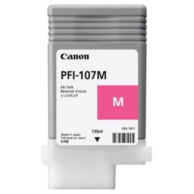 Inkoustová náplň Canon PFI-107M červená