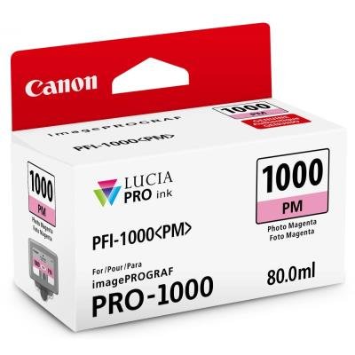 Inkoustová náplň Canon PFI-1000 foto červená