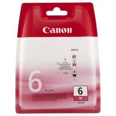 Inkoustová náplň Canon BCI-6M červená