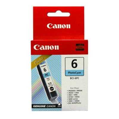 Canon BCI-6PC foto azurová