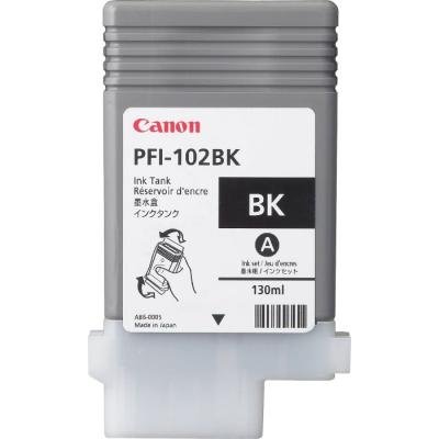 Inkoustová náplň Canon PFI-102BK černá