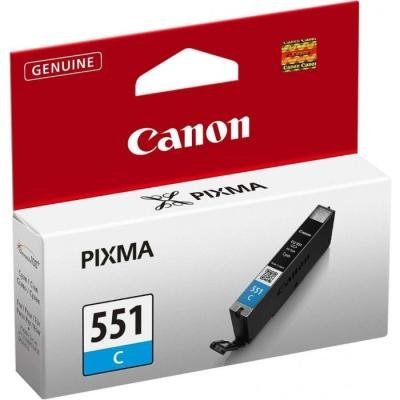 Inkoustová náplň Canon CLI-551 modrá