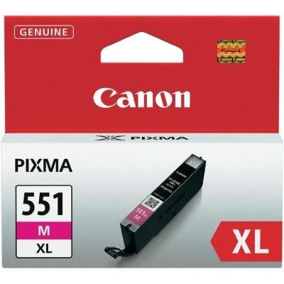 Inkoustová náplň Canon CLI-551M XL purpurová
