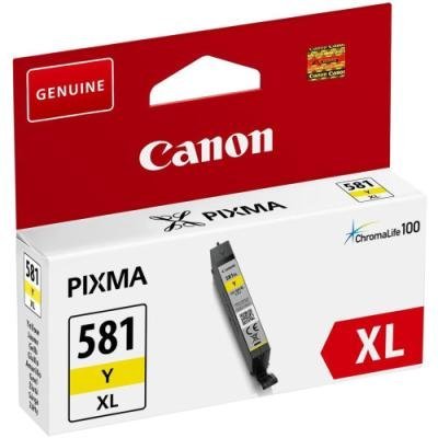 Inkoustová náplň Canon CLI-581Y XL žlutá