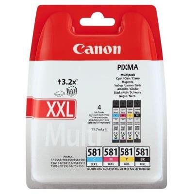 Inkoustová náplň Canon CLI-581 CMYK XXL