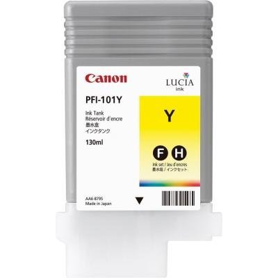 Inkoustová náplň Canon PFI-101Y žlutá