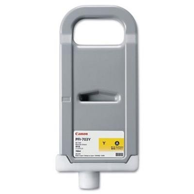 Inkoustová náplň Canon PFI-703Y žlutá