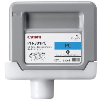 Inkoustová náplň Canon PFI-301PC foto modrá