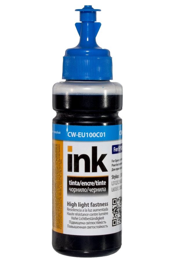 Inkoustová náplň ColorWay za Epson T6642 modrá