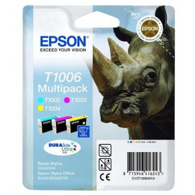Epson C13T10064010  ink bar B40W / SX600FW - Multipack (C,M.Y)