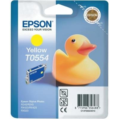Inkoustová náplň Epson T0554 žlutá