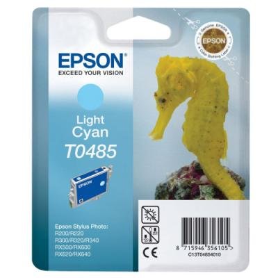 Inkoustová náplň Epson T0485 světlá modrá