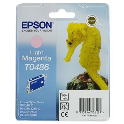 Inkoustová náplň Epson T0486 světlá červená