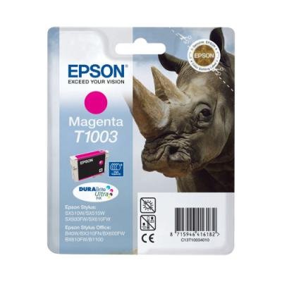 Inkoustová náplň Epson T1003 červená