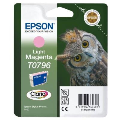 Inkoustová náplň Epson T0796 světlá červená