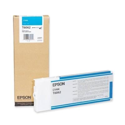 Inkoustová náplň Epson T6062 azurová