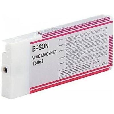 Inkoustová náplň Epson T6063 jasná purpurová