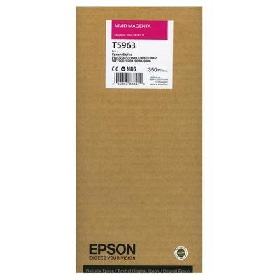 Inkoustová náplň Epson T5963 jasná purpurová
