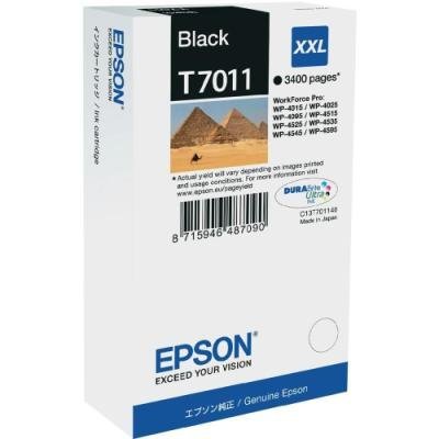 Inkoustová náplň Epson T7011 černá
