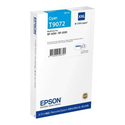 Inkoustová náplň Epson T9072 XXL modrá
