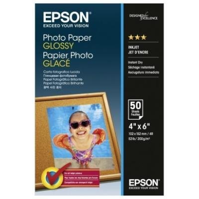 EPSON photo paper C13S042547/ 10x15cm/ glossy/ 50ks