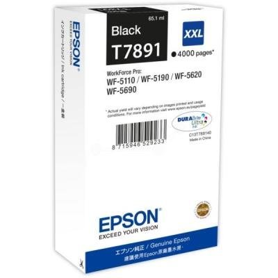 Inkoustová náplň Epson T7891 XXL černá