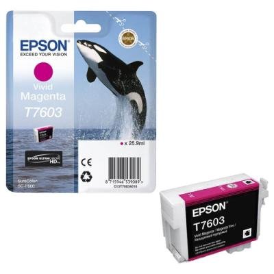Inkoustová náplň Epson T7603 jasná červená