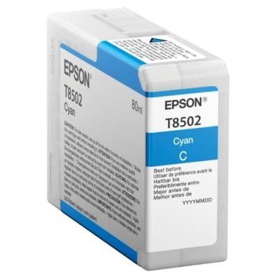 Inkoustová náplň Epson T8502 azurová 