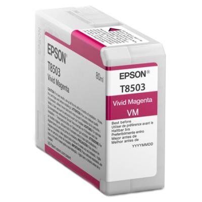 Inkoustová náplň Epson T8503 purpurová