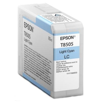 Inkoustová náplň Epson T8505 světle modrá