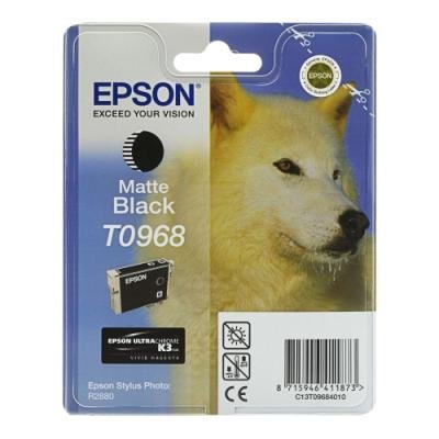 Inkoustová náplň Epson T0968 matná černá