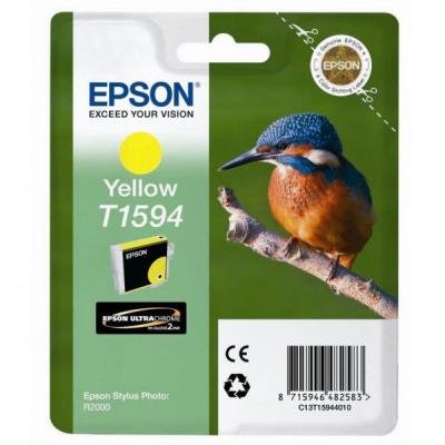 Inkoustová náplň Epson T1594 žlutá