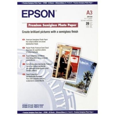 Fotopapír Epson Premium Semigloss Photo Paper 20ks