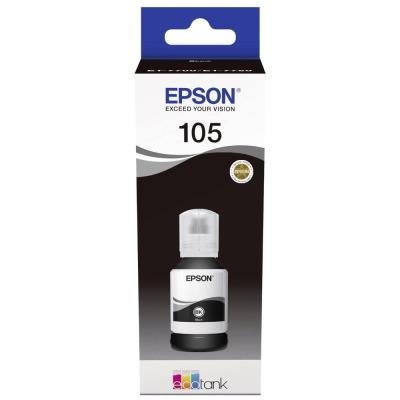 inkoustová náplň Epson 105 EcoTank černá